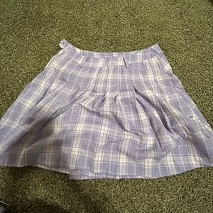 Hot topic plaid skirt